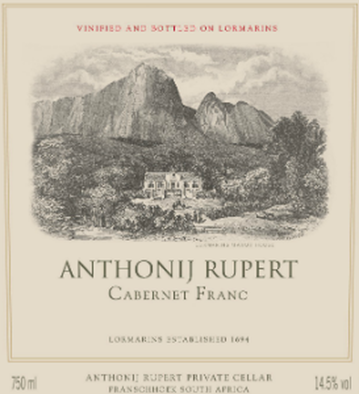 Anthonij Rupert Cabernet Franc 2010